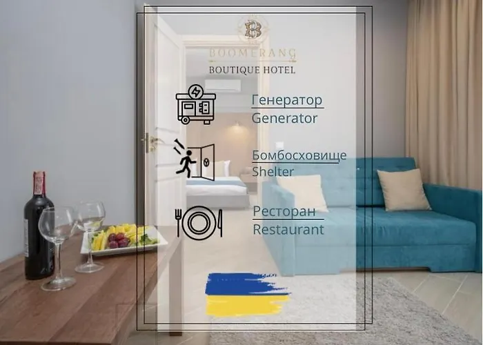 Central hotel: Boomerang Boutique Hotel